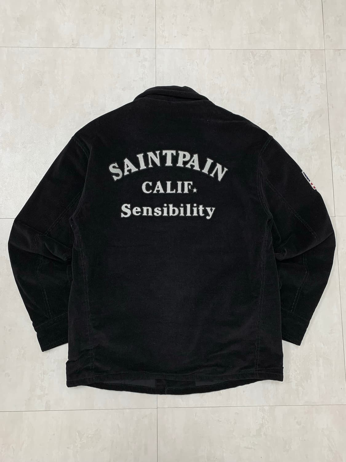Saint pain 블랙 코듀로이 자켓 #142 상품이미지1