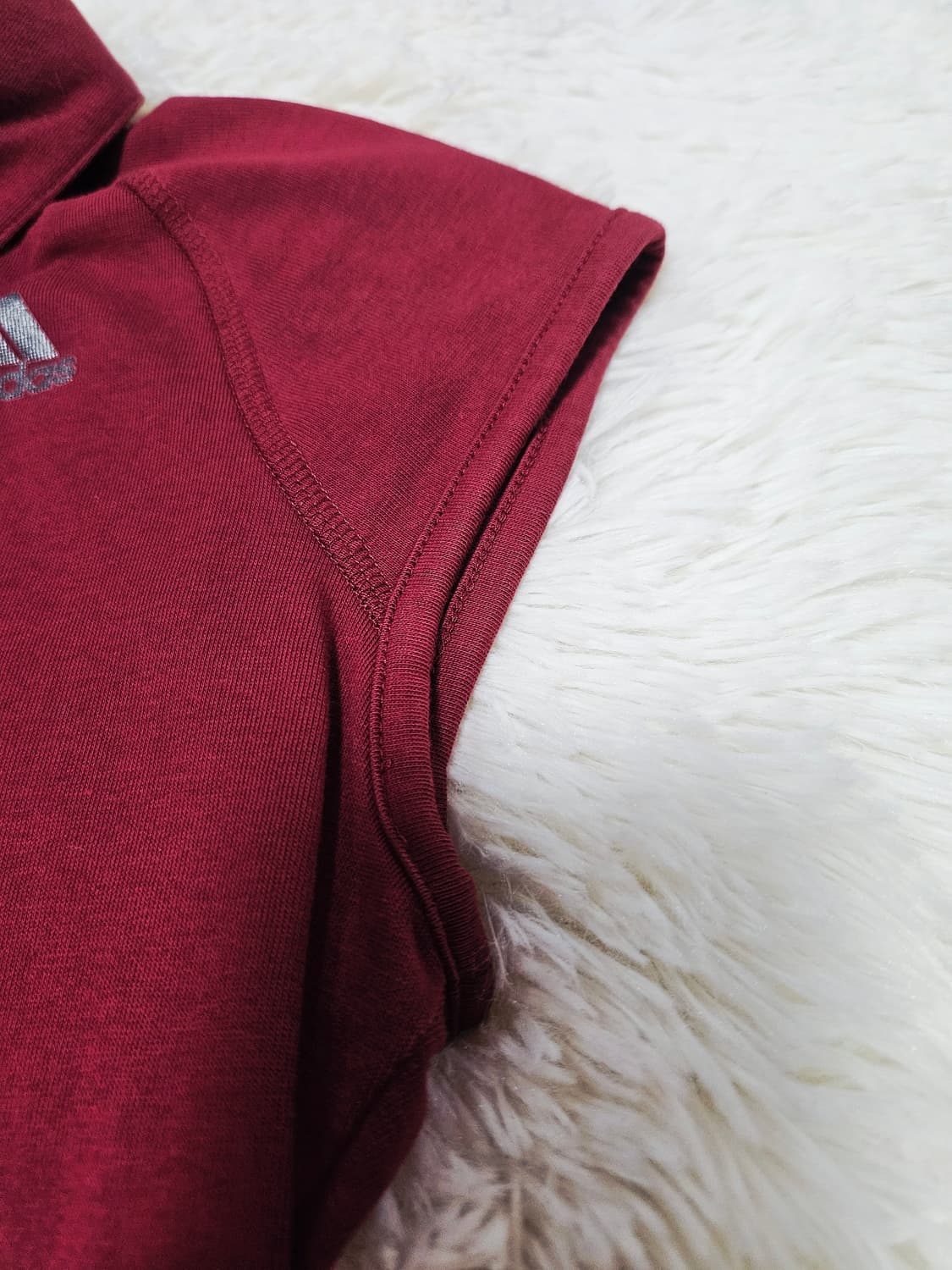 ☆빈티지아디다스☆ 클라이마라이트 캡소매 폴로 셔츠 상품이미지3