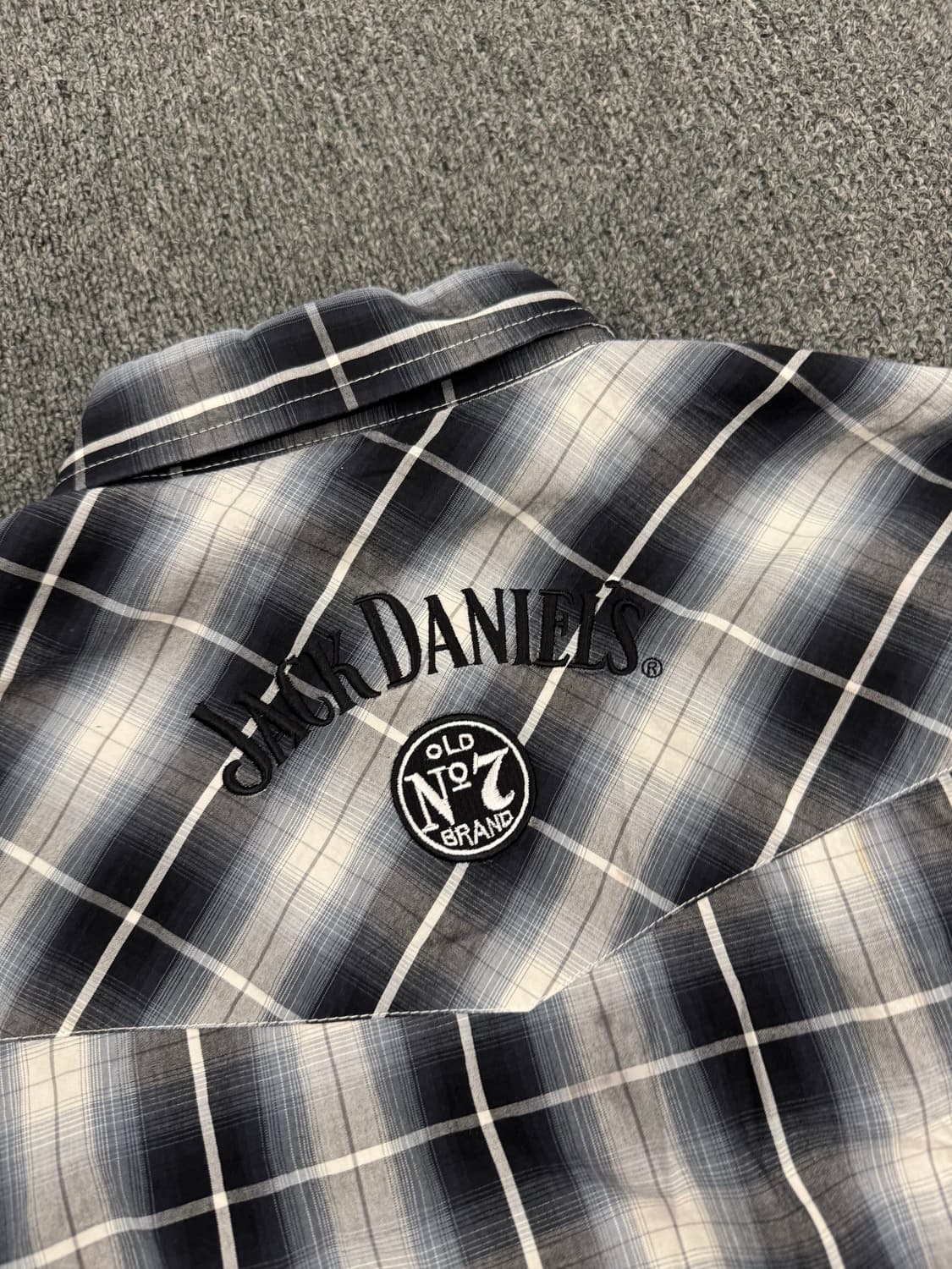 L)Jack Danils 빈티지 자수 체크 긴팔셔츠 상품이미지6