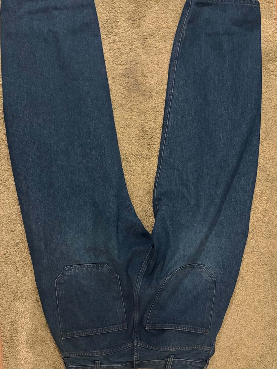 해칭룸 커브드 진 딥블루 사이즈3 상품이미지4