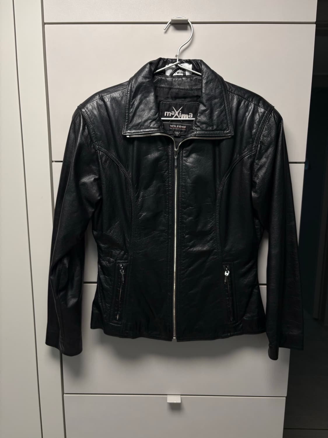 빈티지 Wilsons 윌슨 레더 바이커 가죽 자켓 44-55 상품이미지1