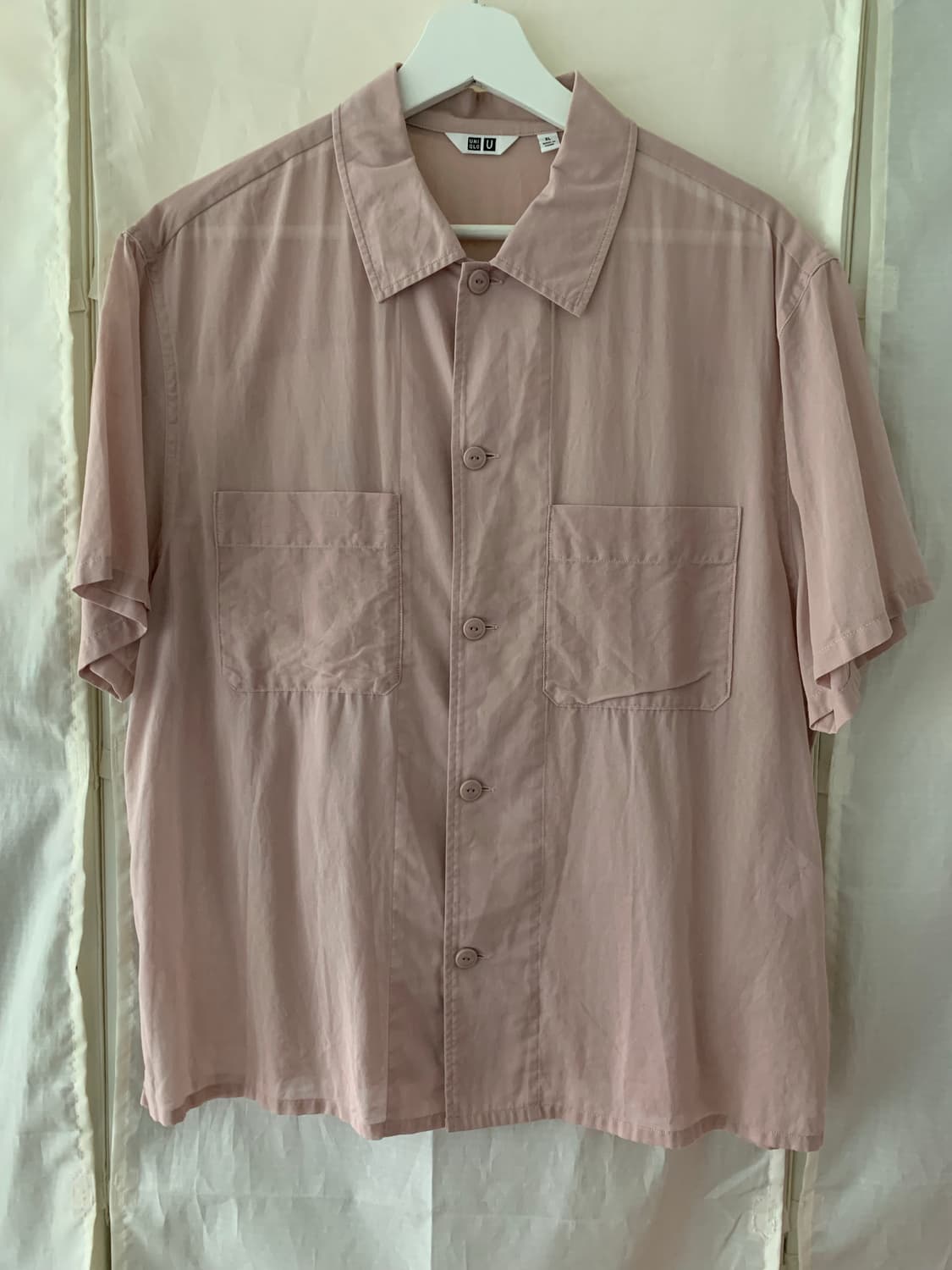 Uniqlo U x Lemaire 유니클로 르메르 코튼시어셔츠 상품이미지2