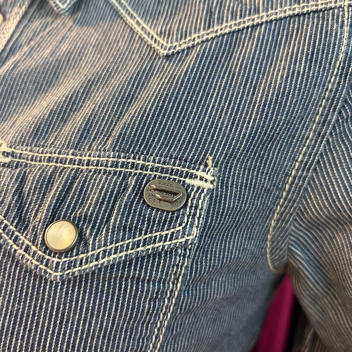 DIESEL Western Stripe Shirts 상품이미지3