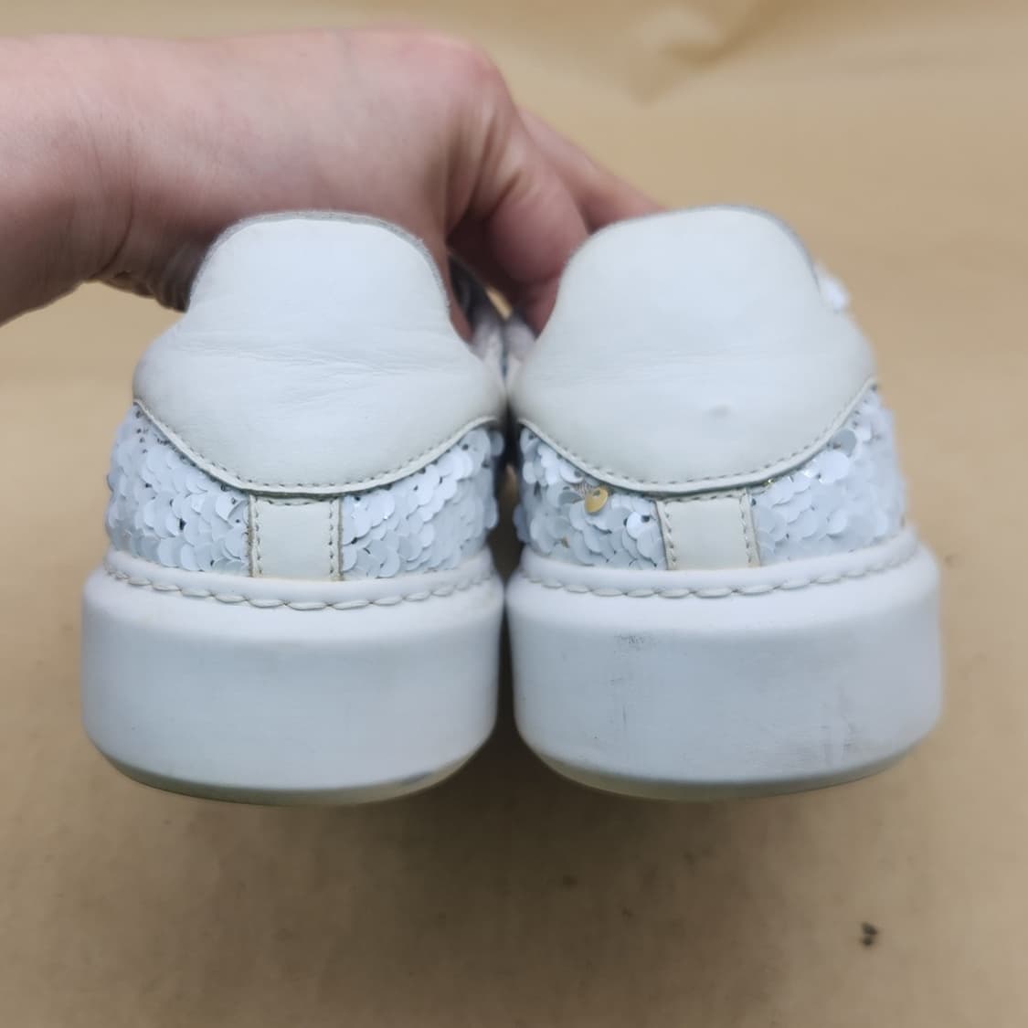 폰트 스팽글 여성스니커즈240 상품이미지4