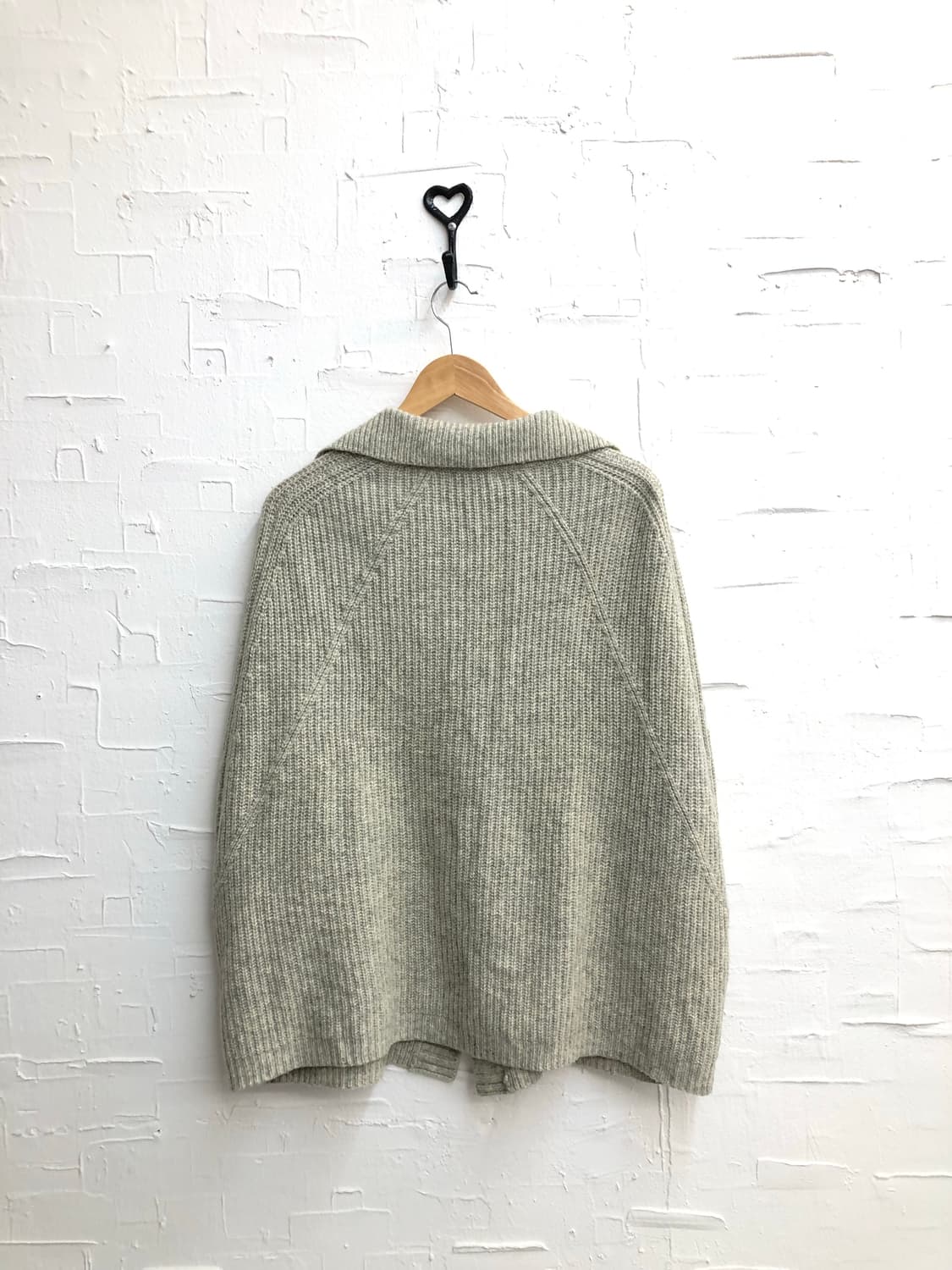 cozy gray cape 상품이미지5