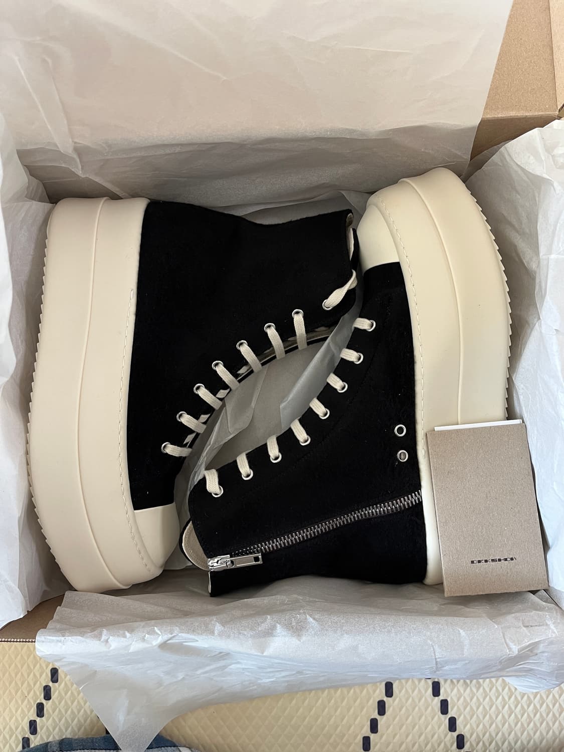 [43] 릭오웬스 다크쉐도우 콩코르디안 메가 범퍼 스니커즈 하이 상품이미지2