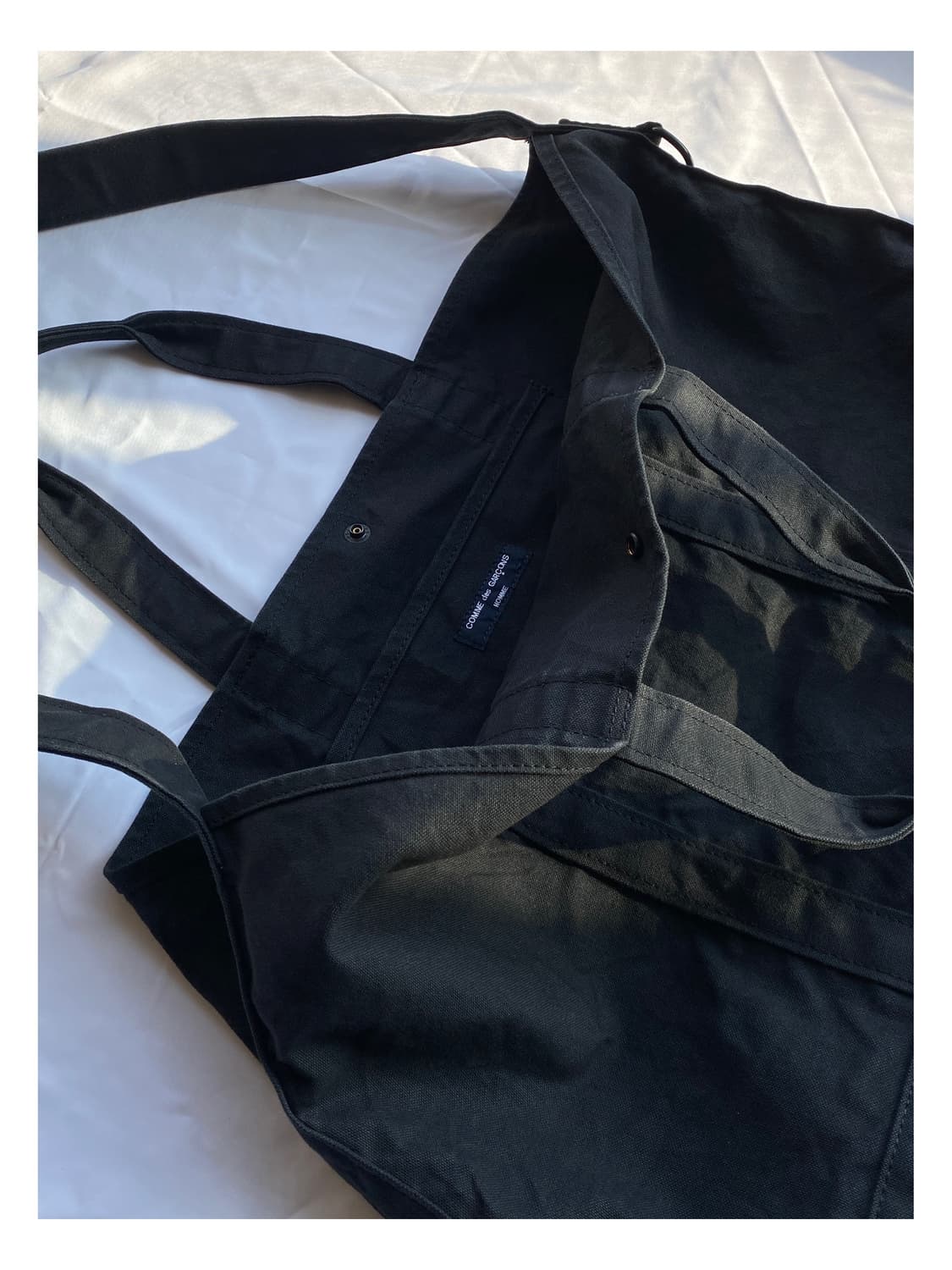 꼼데가르송 옴므 2way 숄더백 보스턴백 크로스백 토트백 메신저백 플러스 상품이미지5