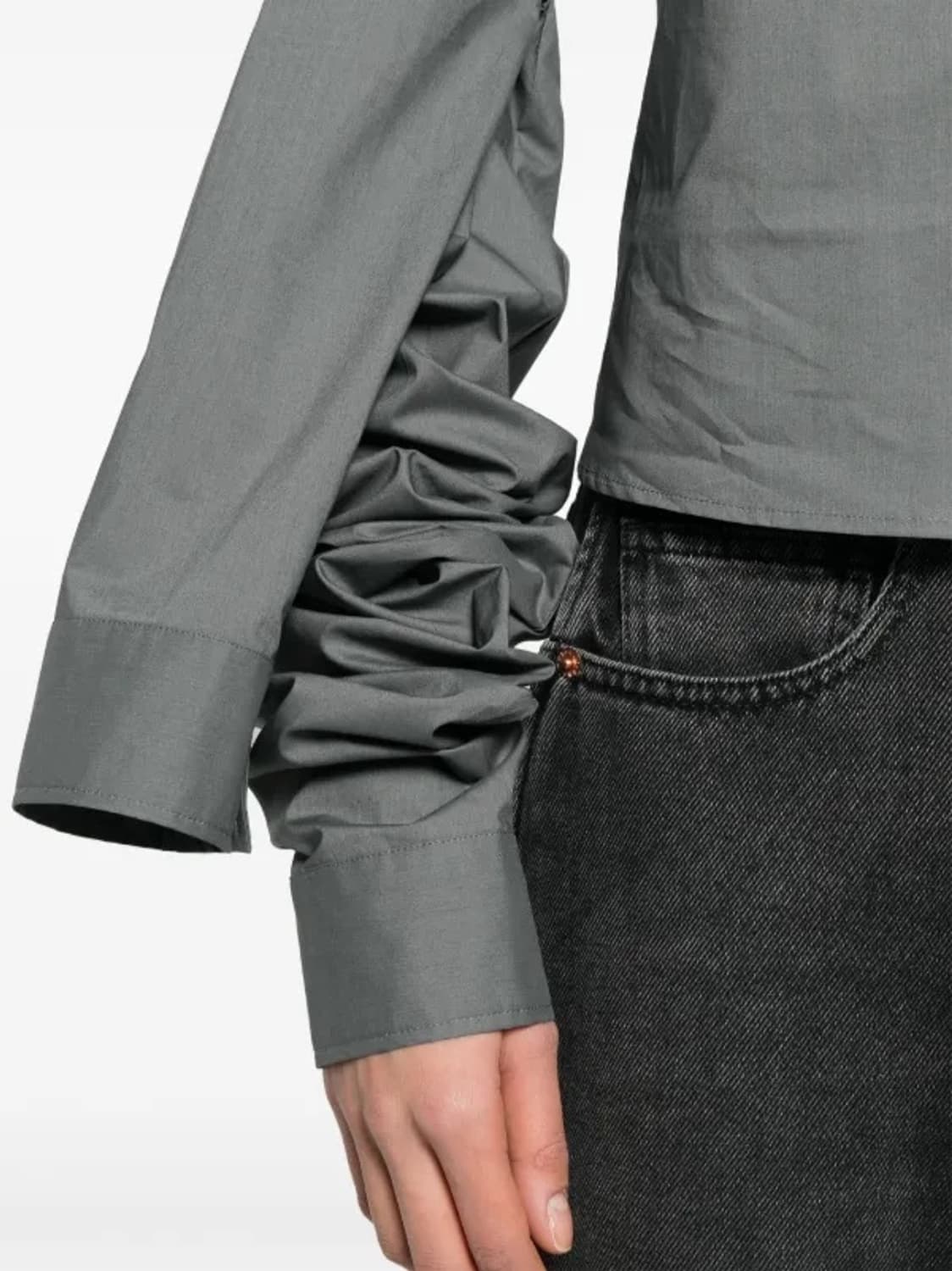 [mm6] 투웨이 셔츠 38 사이즈  상품이미지5