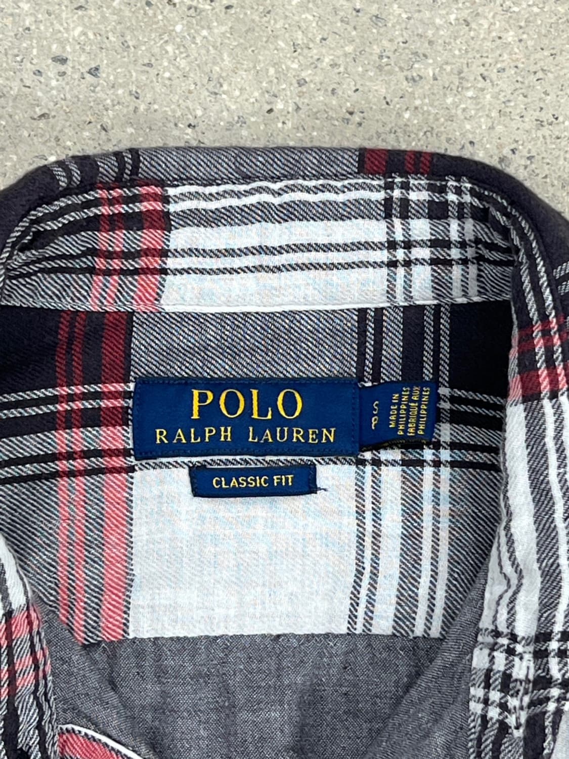 폴로 랄프로렌 빈티지 체크 투포켓 셔츠 상품이미지8