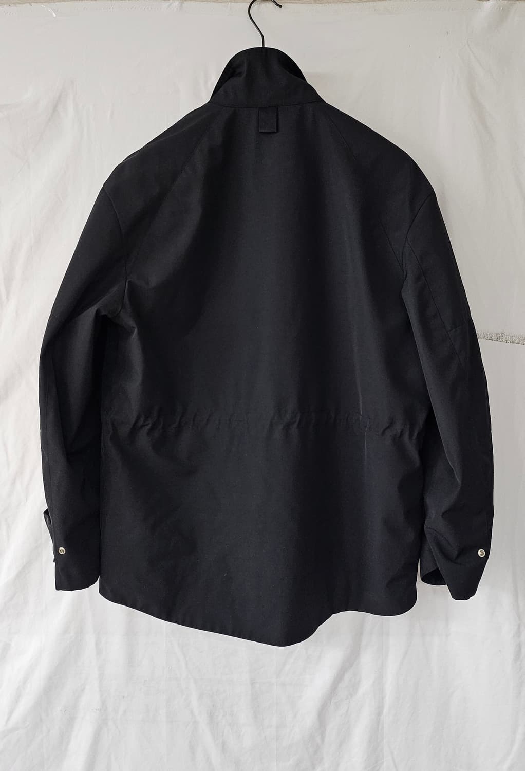 지오송지오 21 S/S 블랙 하이넥 사파리 야상 점퍼 상품이미지2