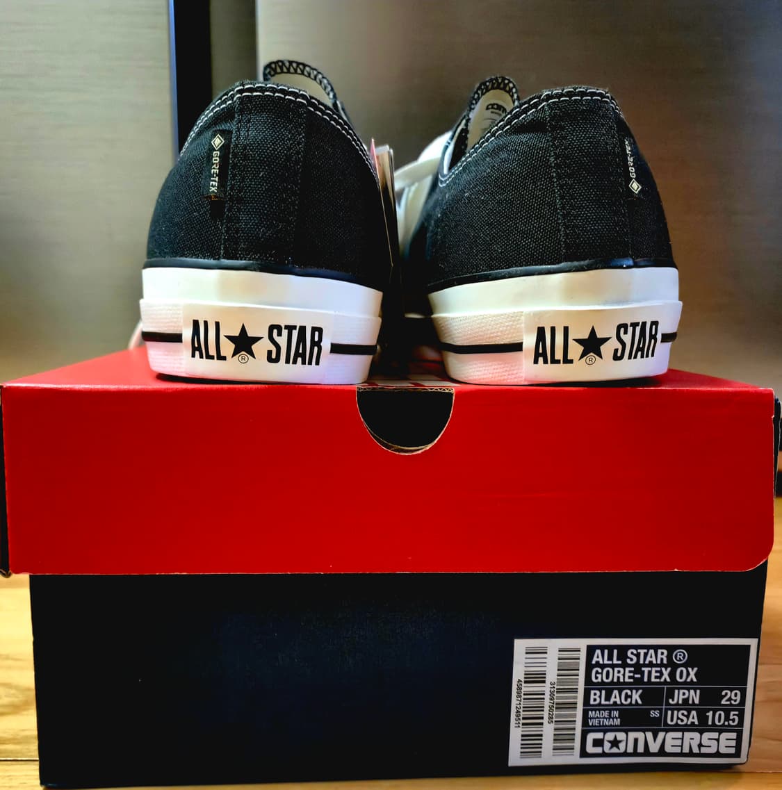 컨버스 재팬 올스타 고어텍스 블랙 290 새제품 상품이미지3
