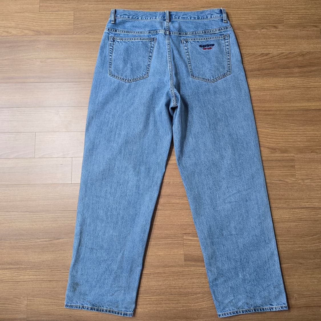 (32) 25fw 슈프림 배기 진 워시드 인디고 팬츠 상품이미지2