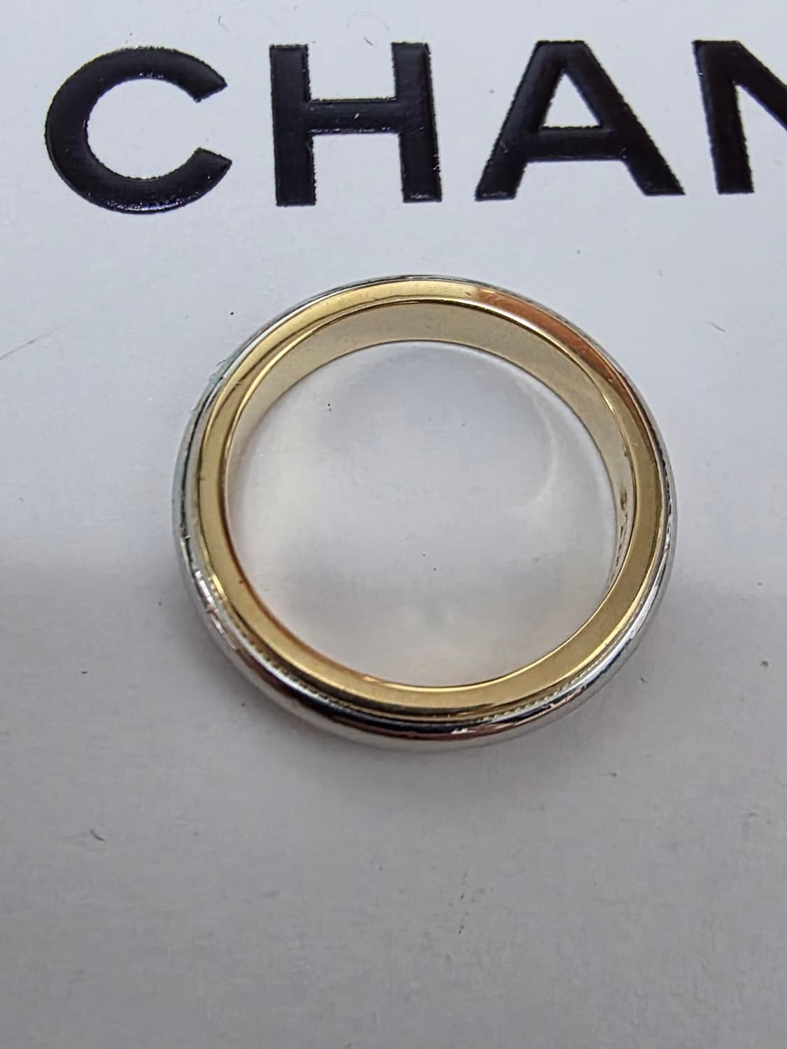 티파니앤코 밀그레인 3.5MM 플래티늄 옐로우골드 상품이미지3