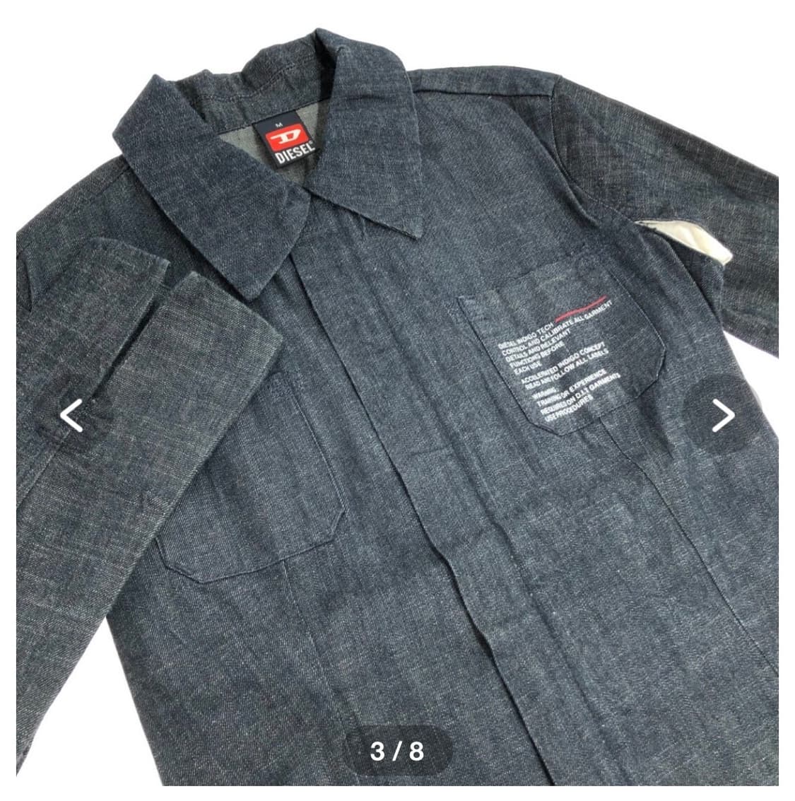 Diesel 데님 자켓 상품이미지3