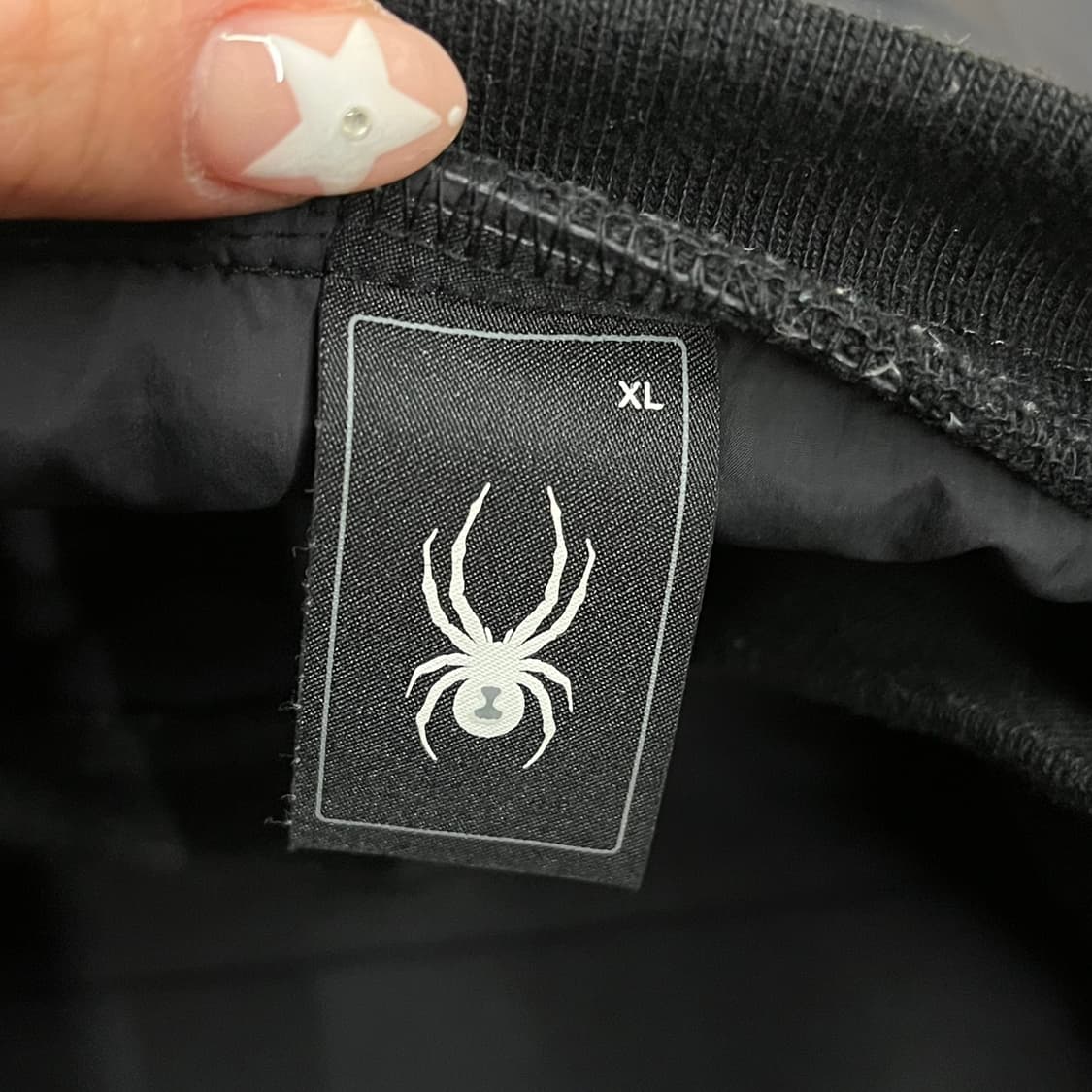 [정품/XL] 스파이더 블랙 맨투맨 티셔츠 b10 상품이미지5