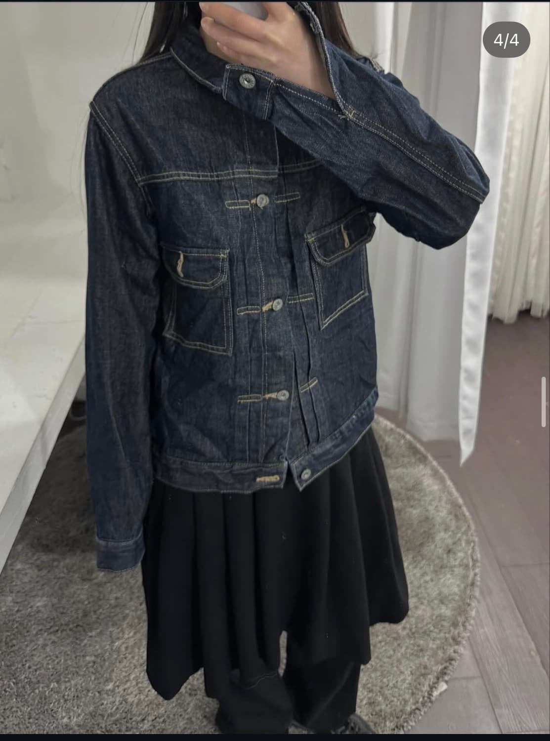 back number denim jacket 상품이미지2