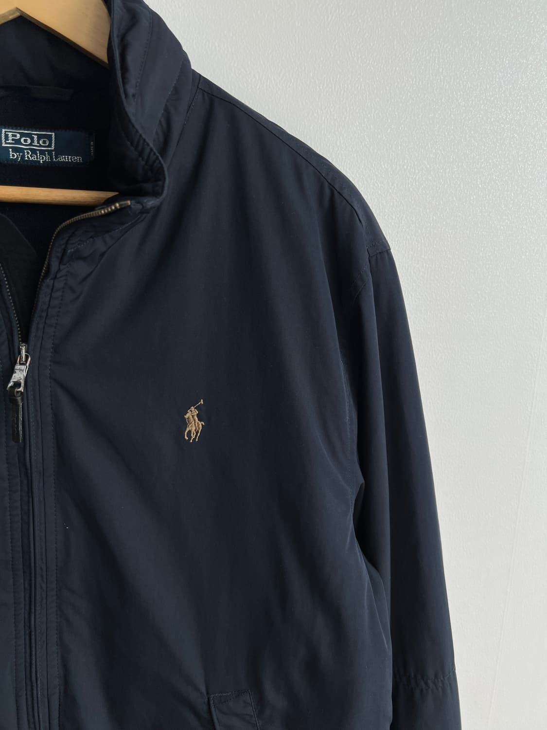 폴로 랄프로렌 기모 블루종 XL 상품이미지4