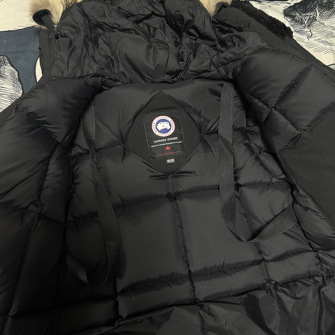 캐나다구스 패딩 2XS 백화점택 상품이미지4