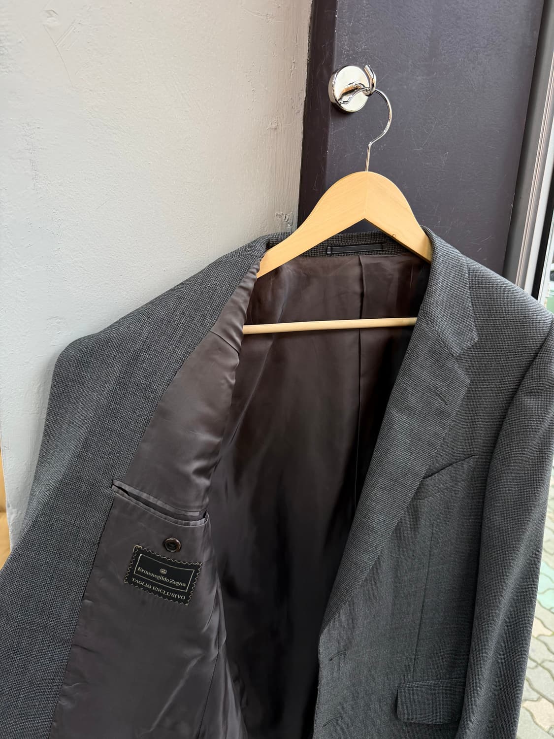 50/ 에르메네질도 제냐 2B 울 블레이저 자켓 상품이미지5