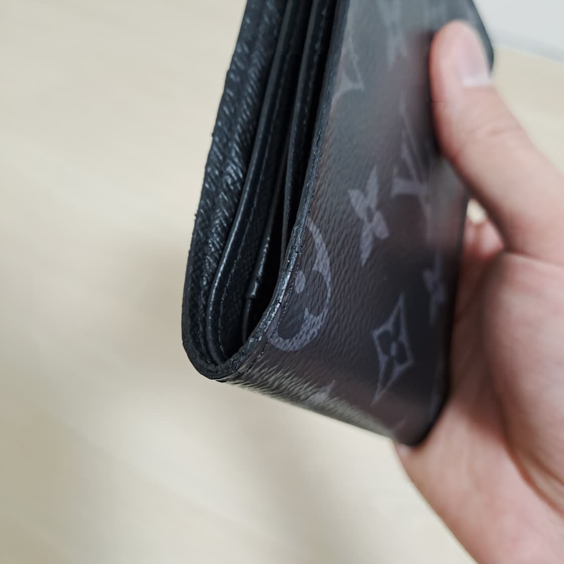 [100%/정품] 루이비통 모노그램 이클립스 멀티플 반지갑, 루이비통지갑 상품이미지8