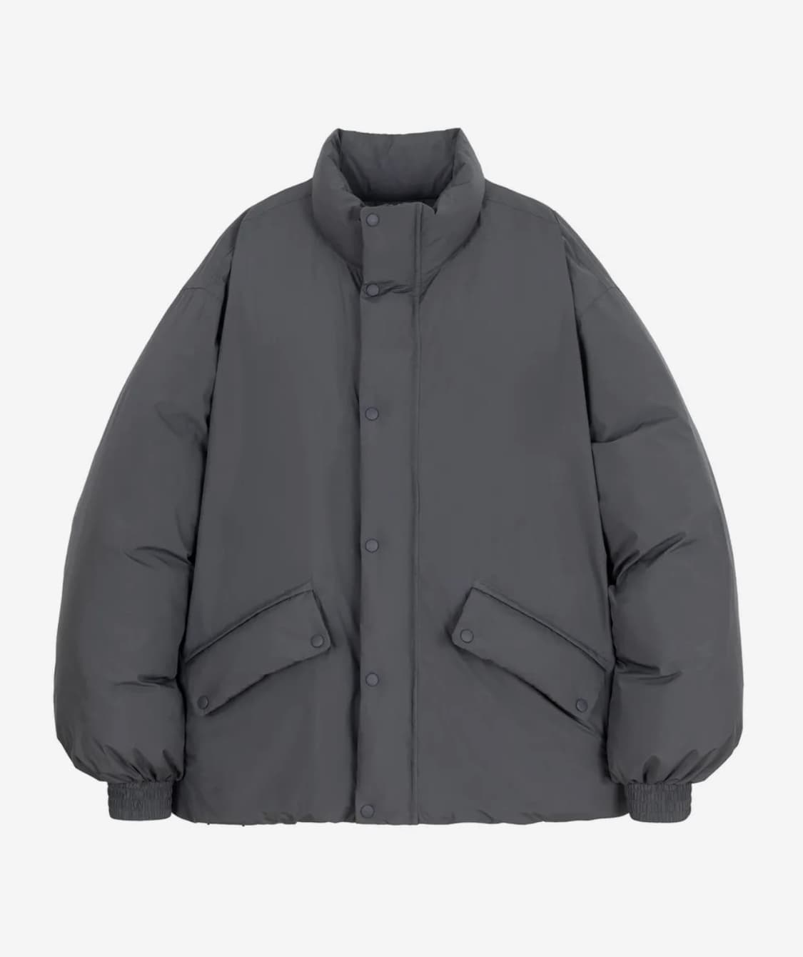 커스텀어클락 컴포터블 벌룬핏 다운 패딩 다크그레이 M 상품이미지1