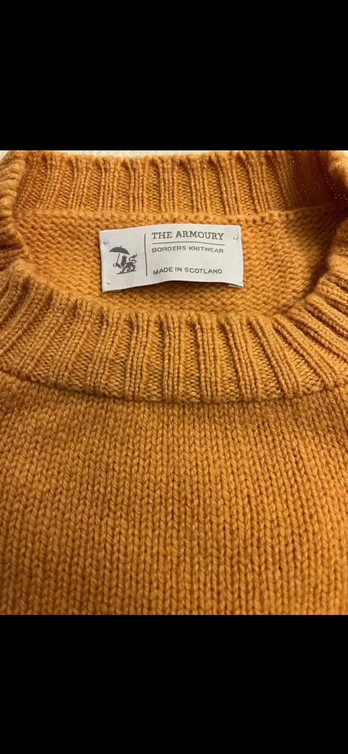 THE ARMOURY NEW YORK LAMBS WOOL SWEATER 상품이미지4