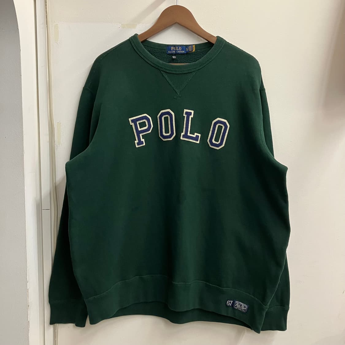 N214 폴로 아치로고 맨투맨 상품이미지1