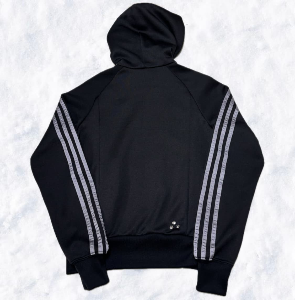 아디다스 블랙 / 실버 큐빅 후드집업  상품이미지2