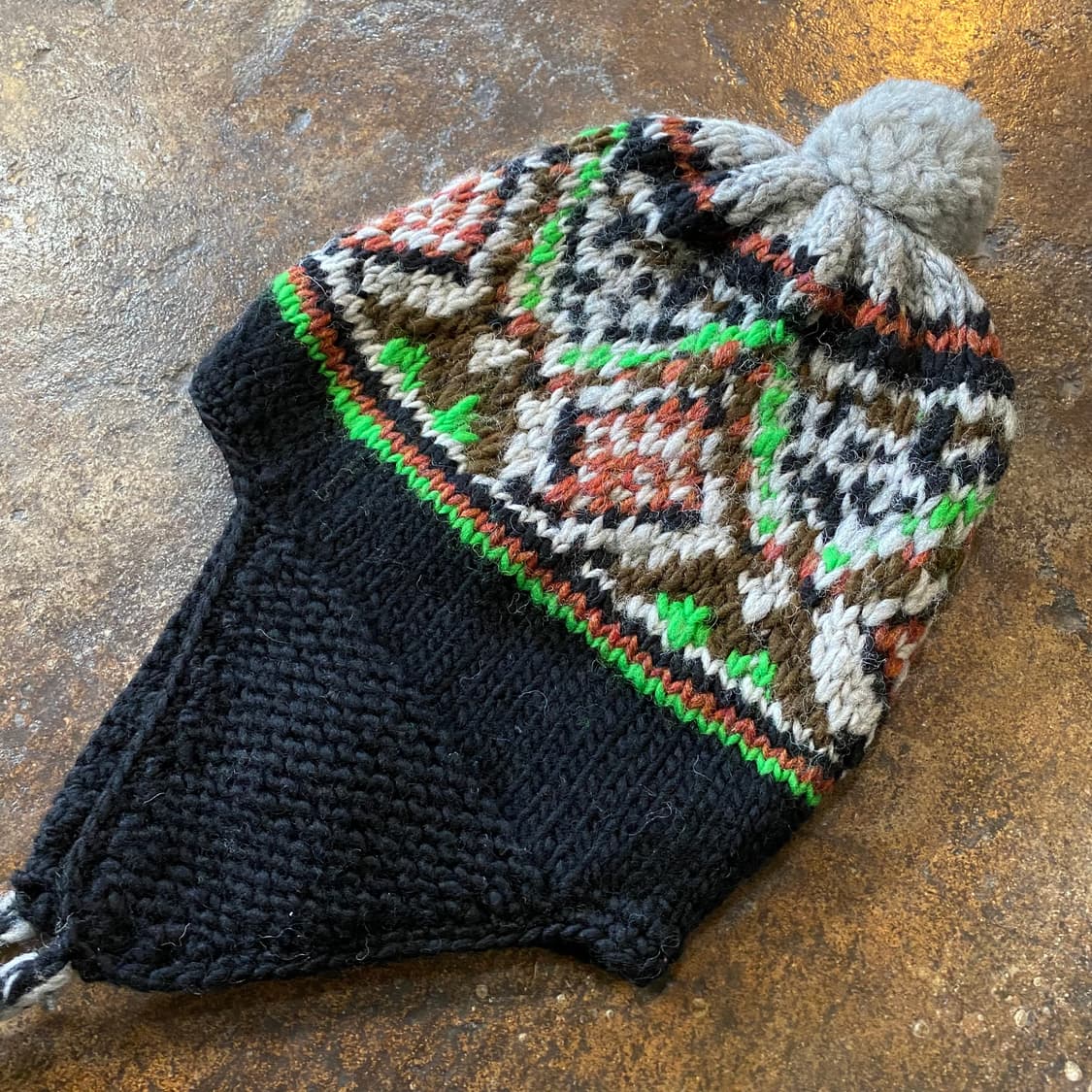 준야와타나베 울 니트 이어플랩 상품이미지2