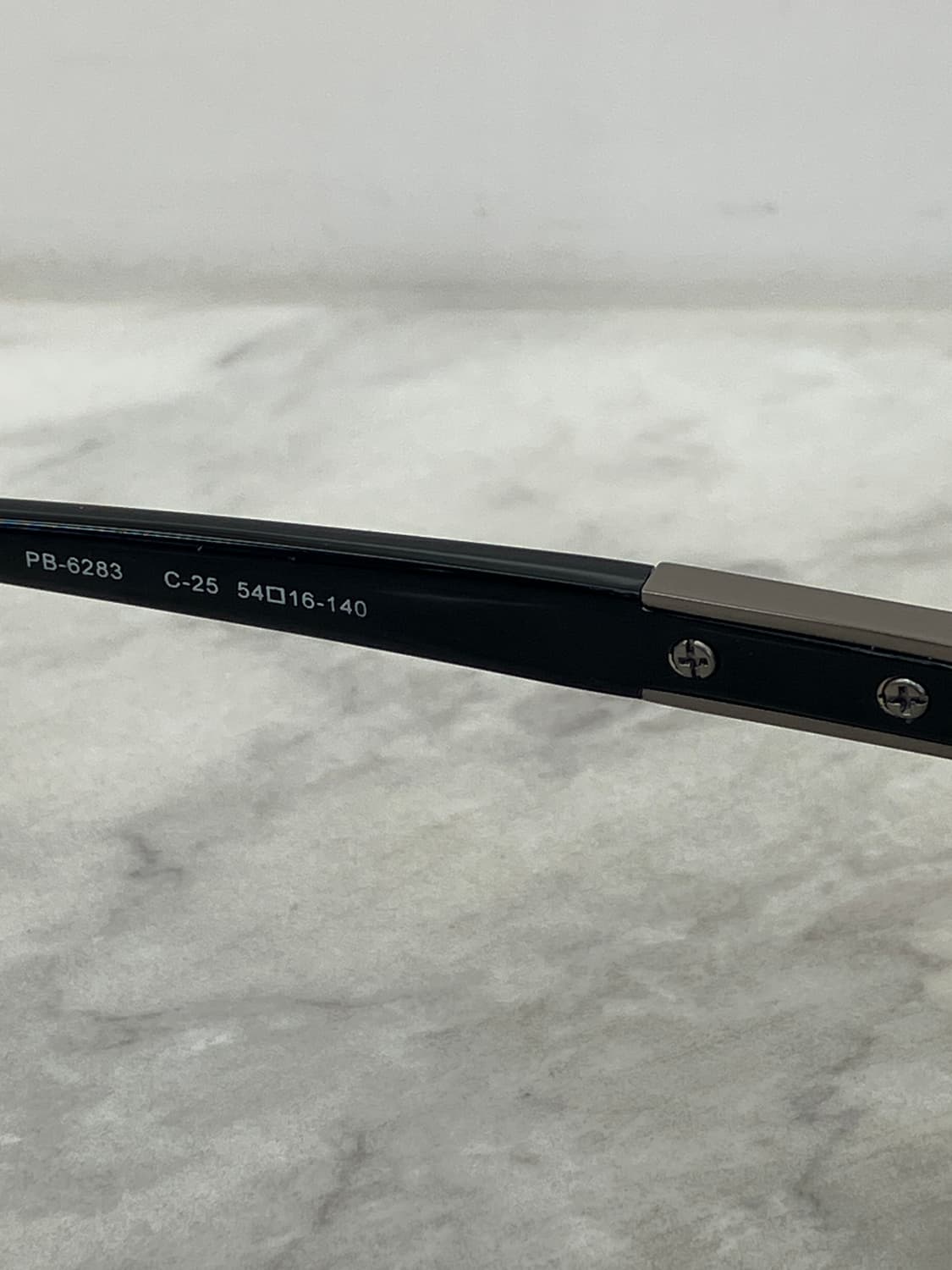 피에르 발망 Pierre Balmain 블랙 웰링턴 뿔테 안경 상품이미지8