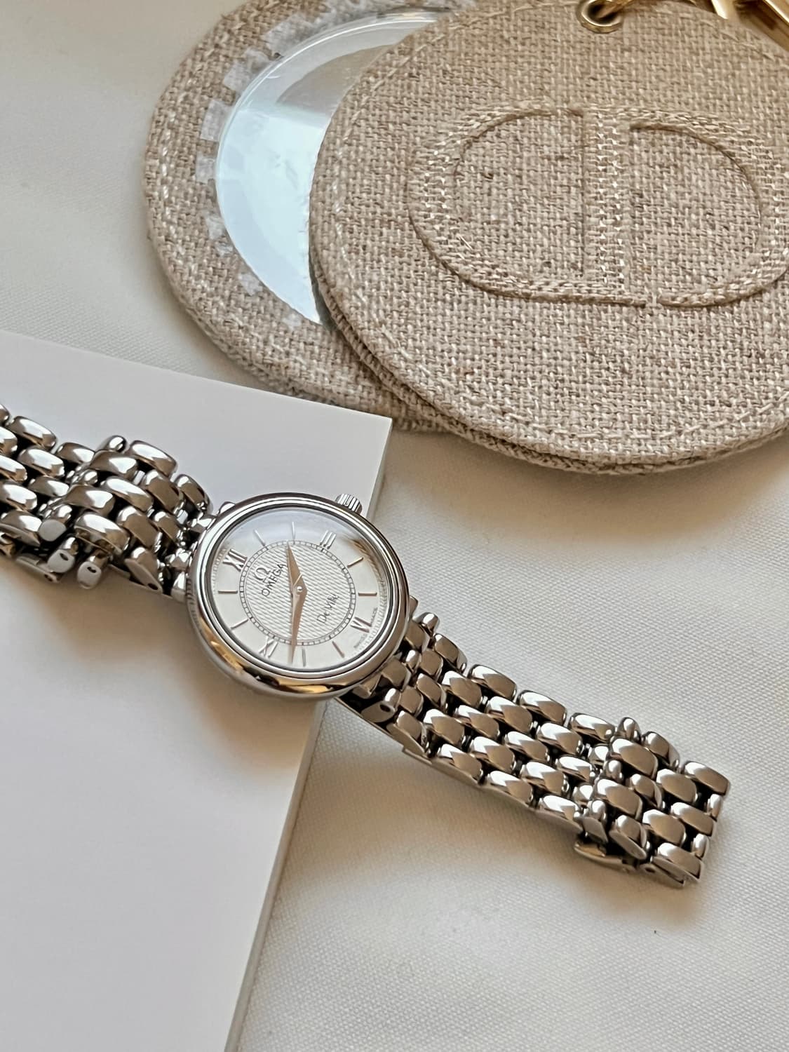 오메가 드빌 프레스티지 여성 시계 / 정품감정 . 케어 상품이미지1