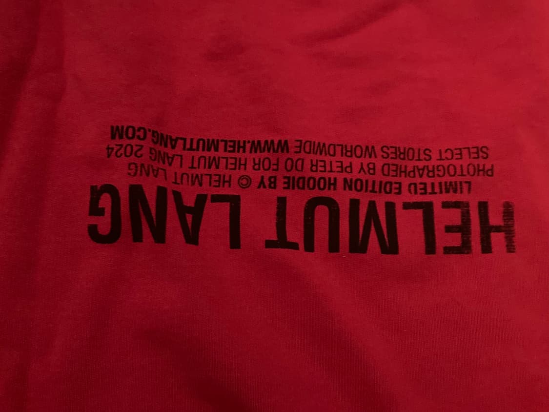 헬무트랭 포스트카드 후드티 L 상품이미지4