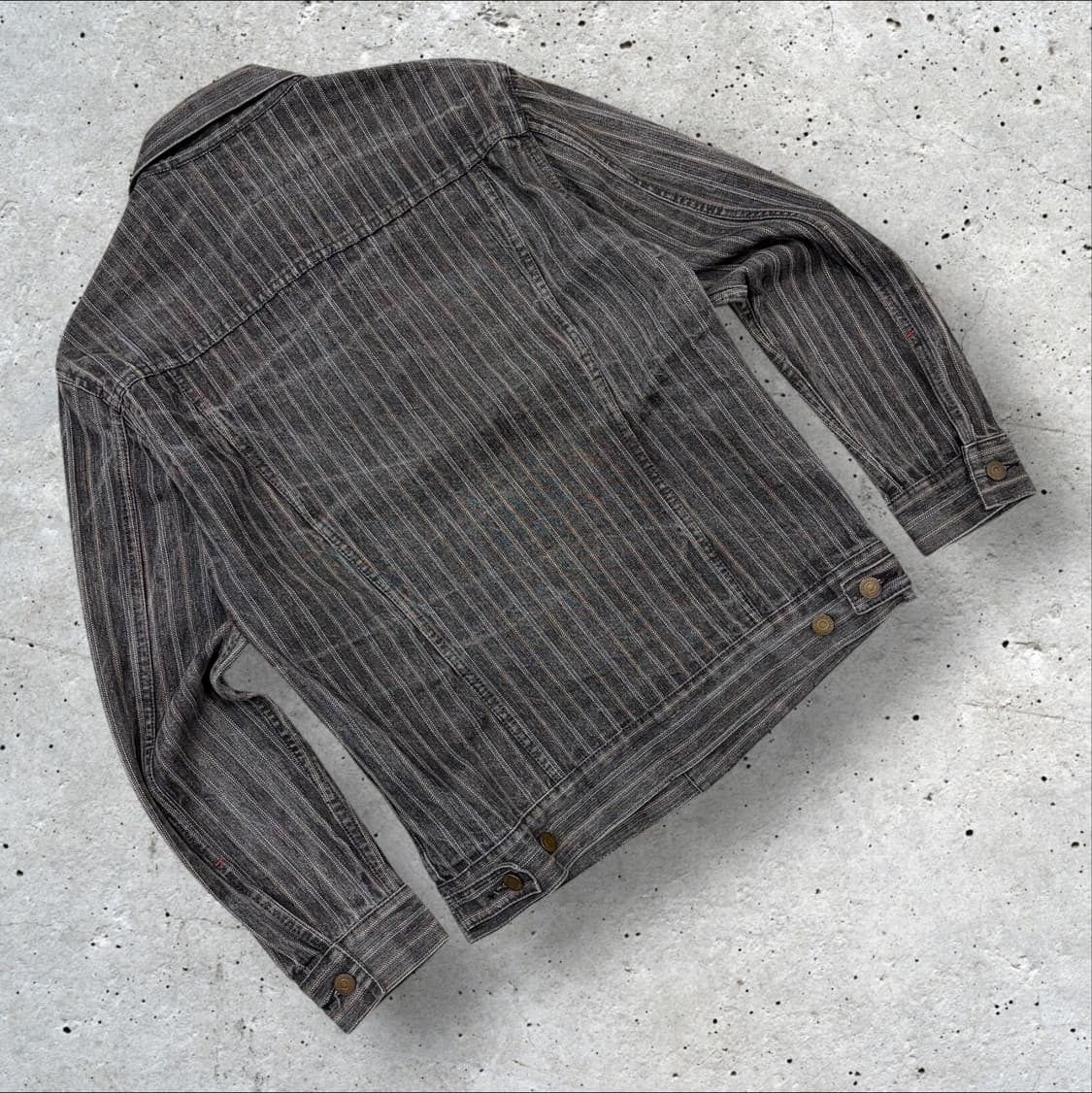 [L] 리바이스 재팬 레드탭 스트라이프 데님 자켓 B654 상품이미지2