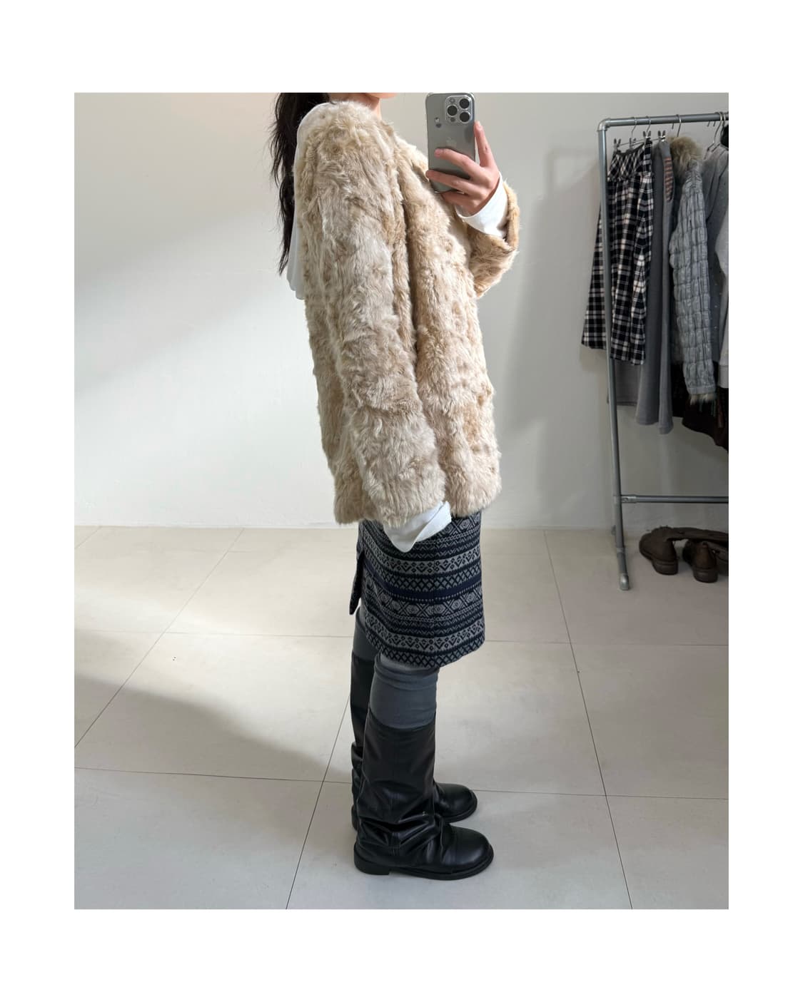 빈티지 논카라 퍼 자켓(개인결제창) 상품이미지1