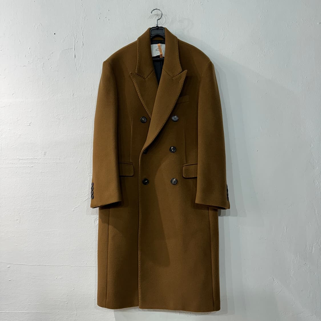 DUNST 던스트 카멜 브레스트 더블코트 L 상품이미지1