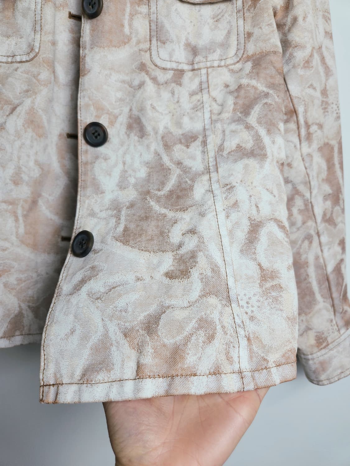 드로잉 패턴 자켓 상품이미지6