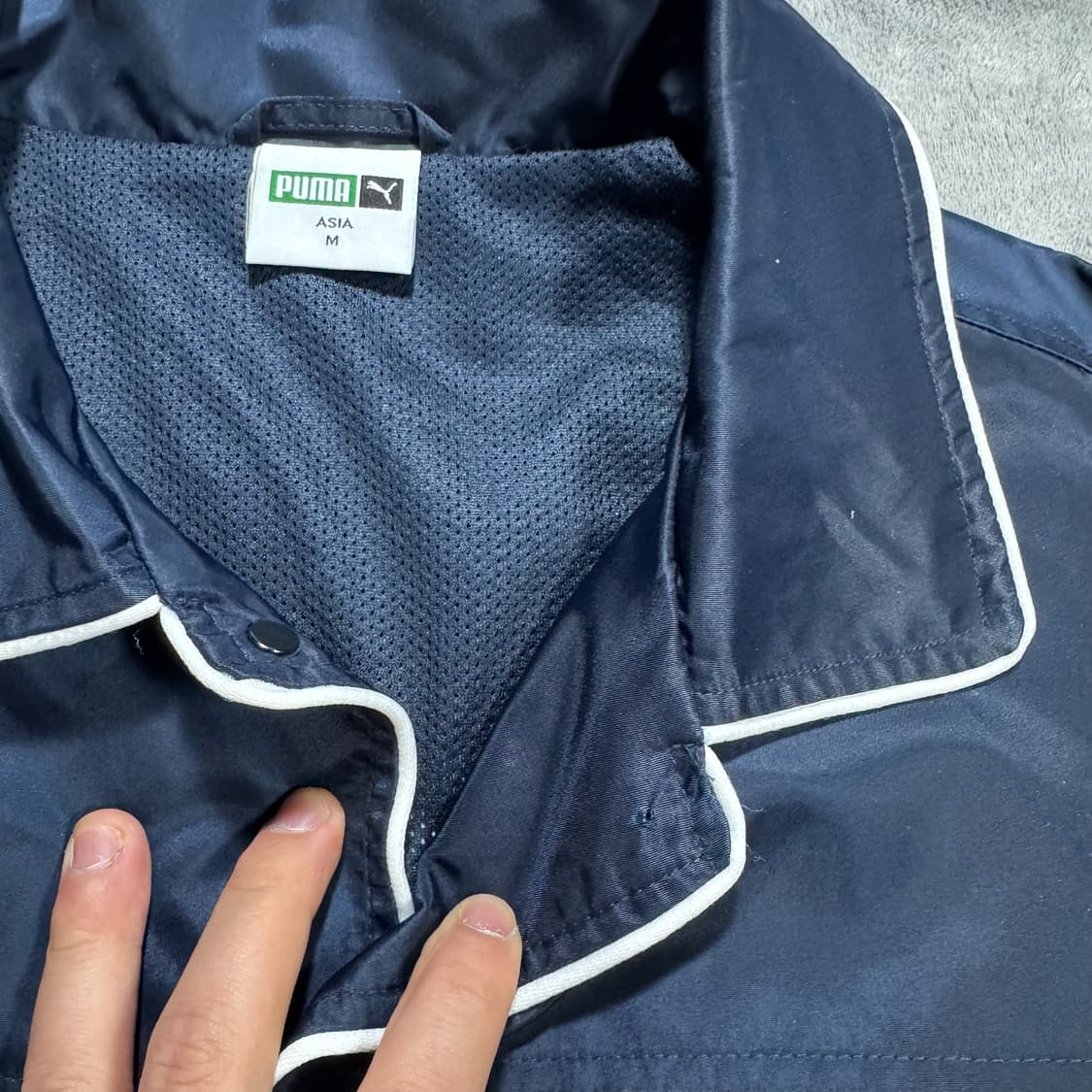 푸마 올드스쿨 블루종 코치자켓 상품이미지2