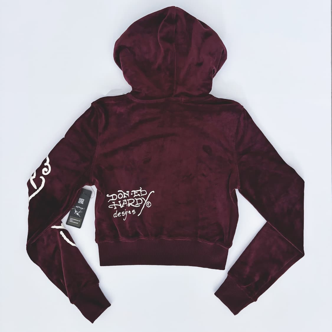 [새제품] 에드 하디 벨벳 후드집업 팬츠 셋업 상품이미지6