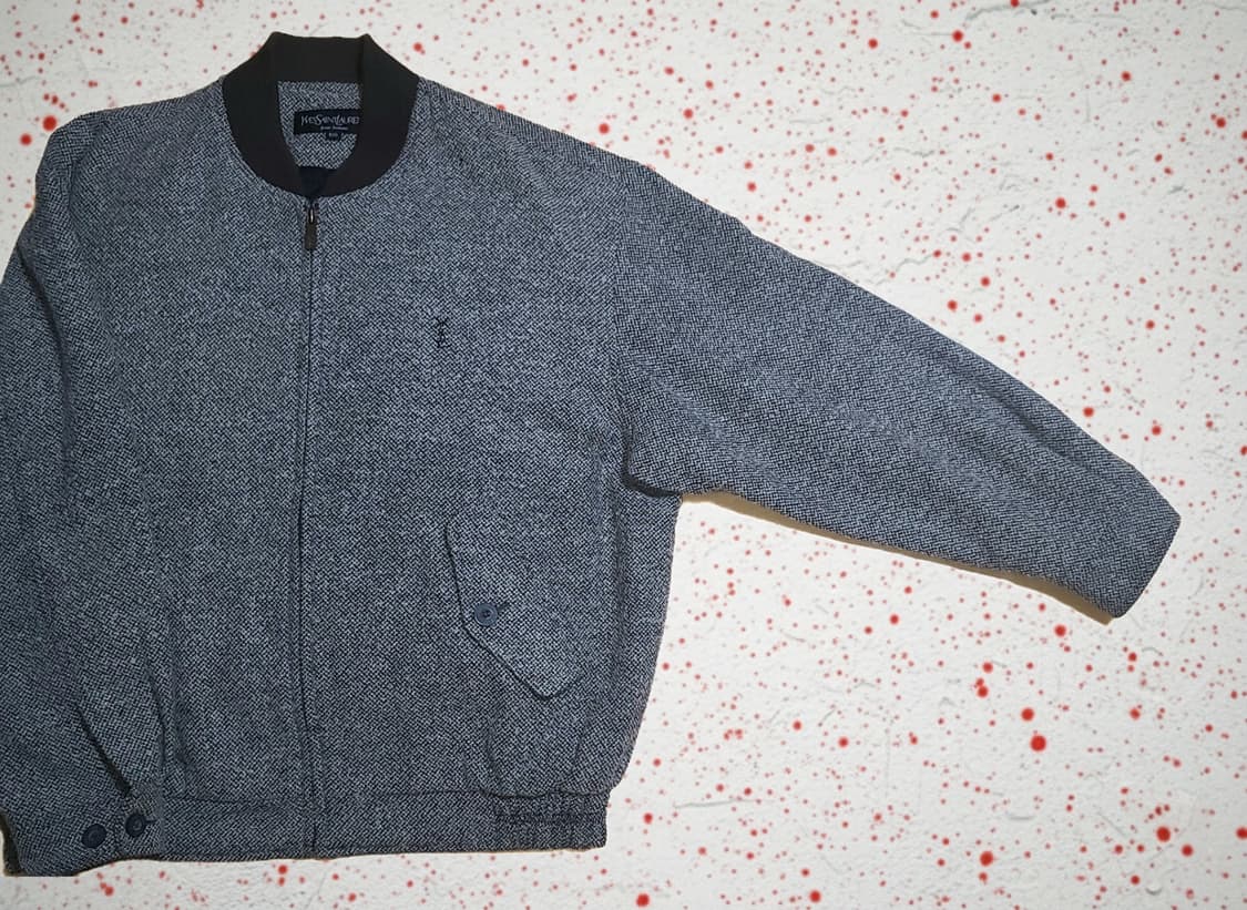 Yves Saint Laurent 90's 입생로랑 울트위드 블루종 상품이미지6