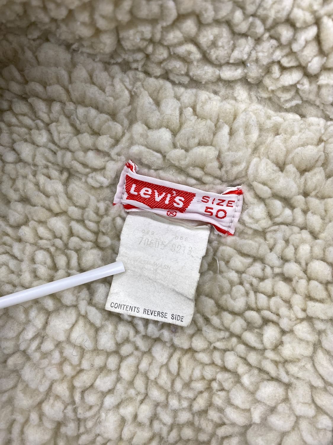 70‘s 리바이스 데님 쉐르파 자켓 상품이미지7