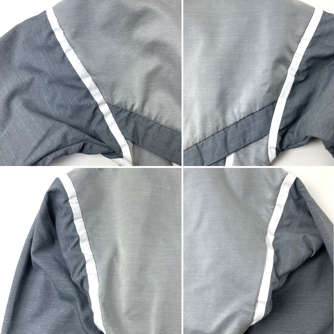 [중고] 나이키 여성 후드집업 바람막이 그레이 L 상품이미지5