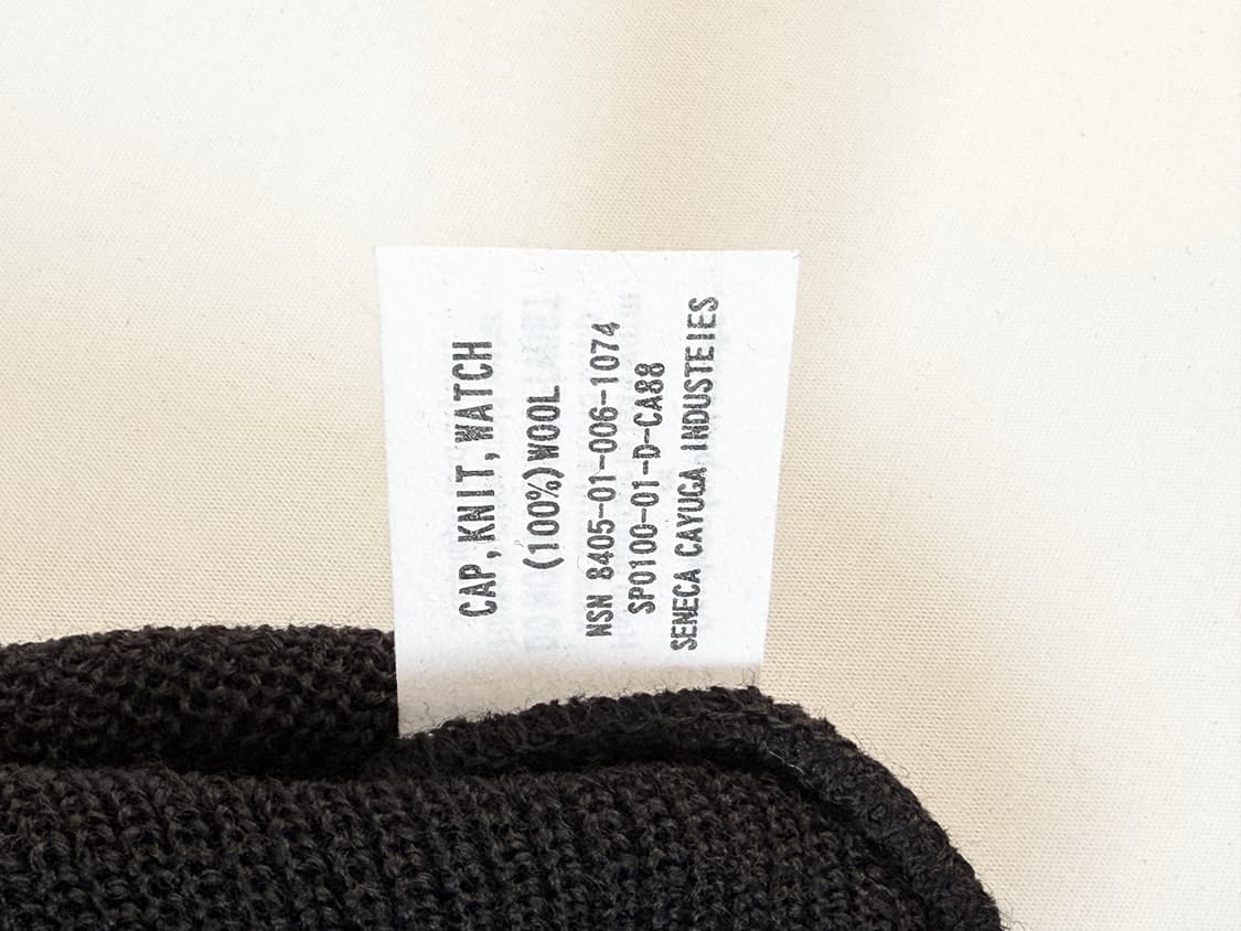 90s US ARMY Watchcap 미군 비니 데드스탁 상품이미지4
