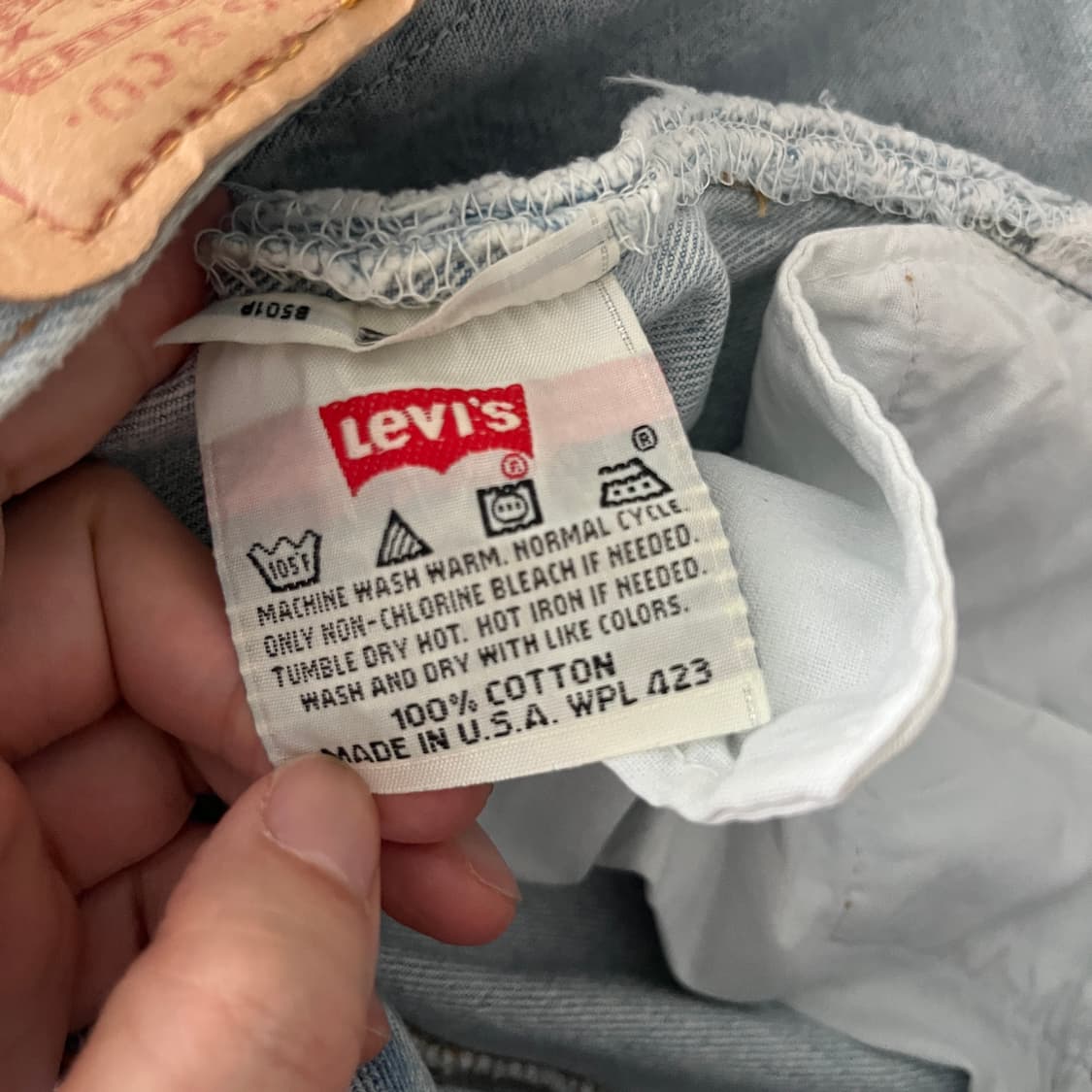 90s USA 리바이스501 [33/표기34] 상품이미지6