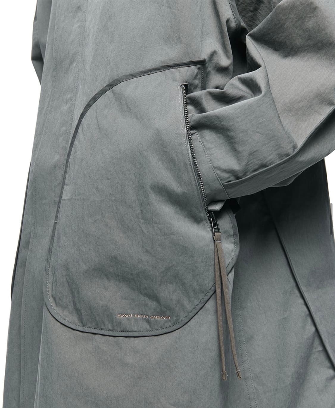 산산기어 x 롤 타곤 필드 점퍼 그레이 상품이미지3