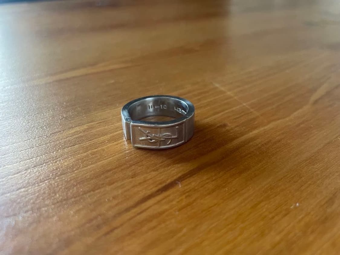 입생로랑 YSL 실버 스푼링 19호 반지 상품이미지5