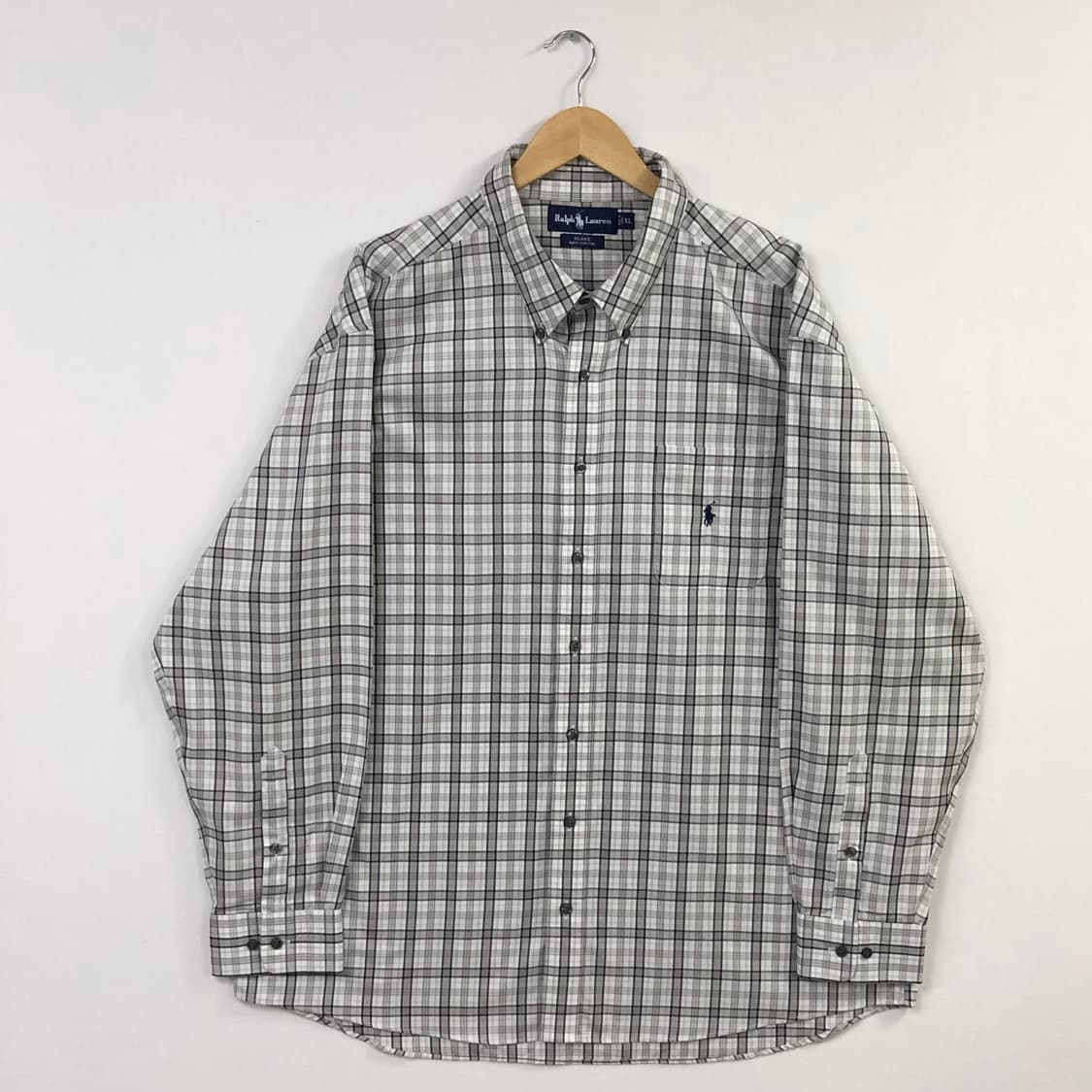 Xxl 폴로 체크 셔츠 상품이미지2