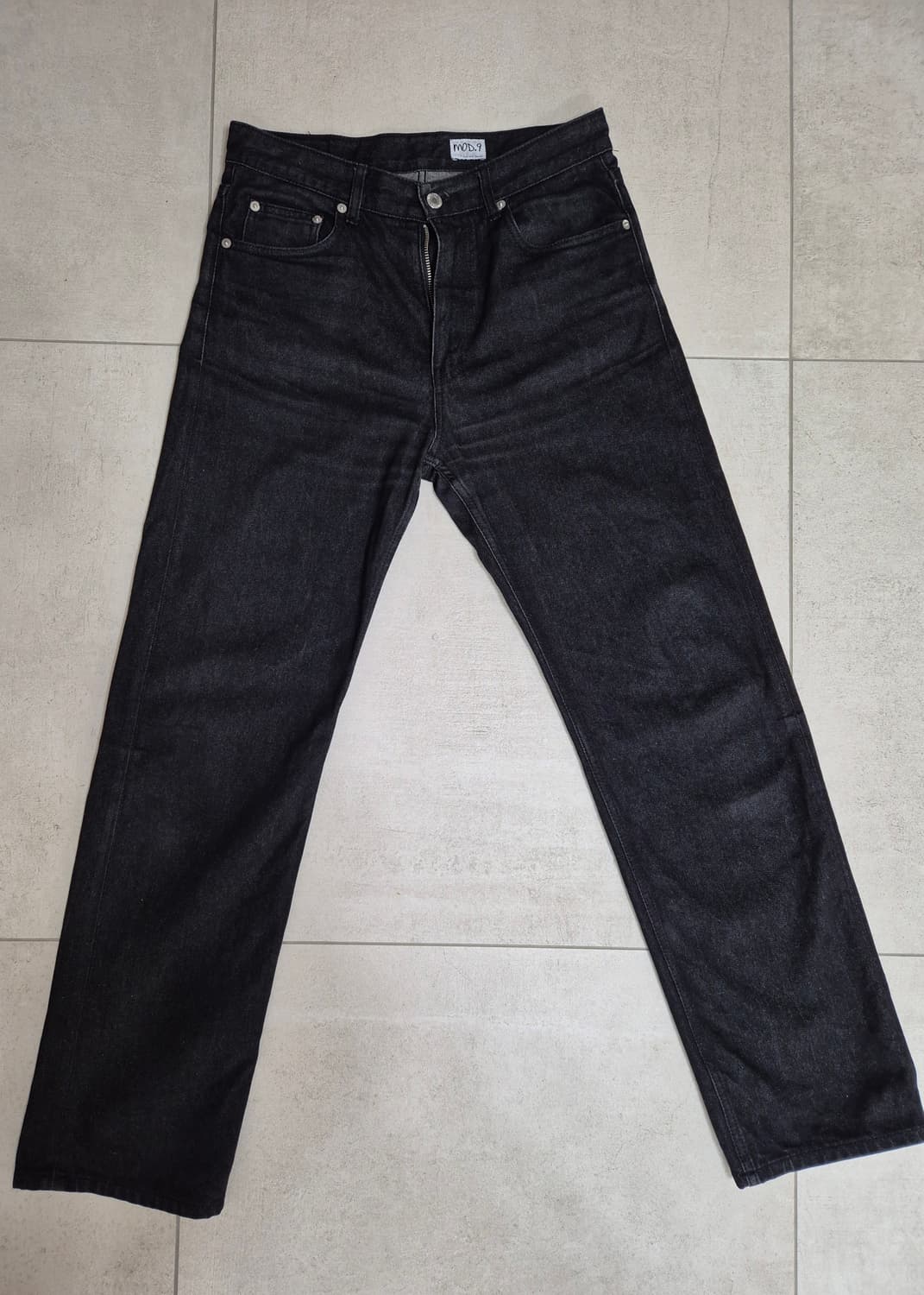 모드나인 Black Dog MOD6 세미와이드 스트레이트 데님 30 상품이미지2