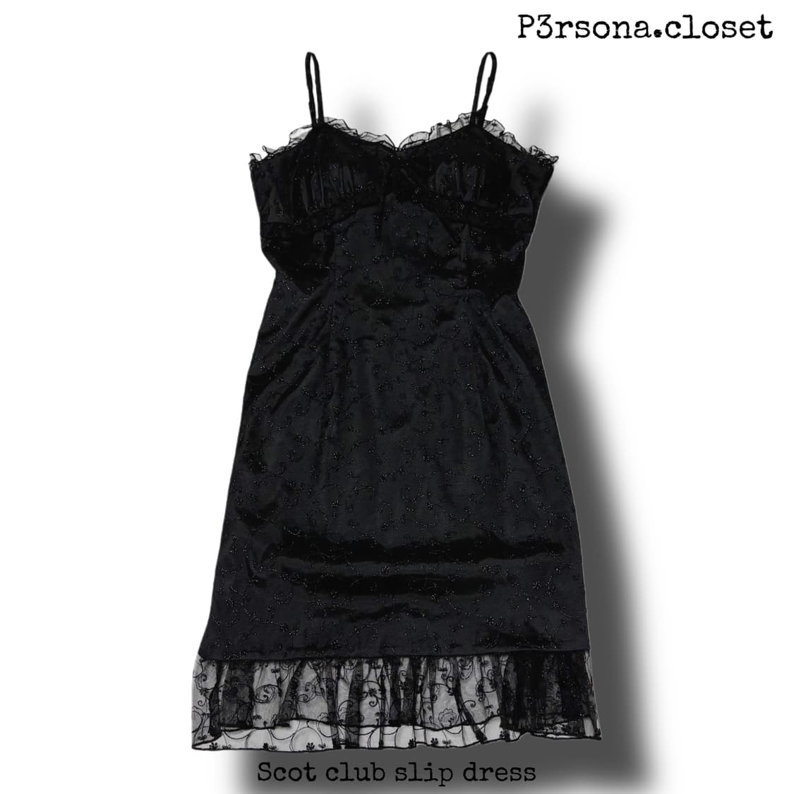 Scot club slip dress 상품이미지1