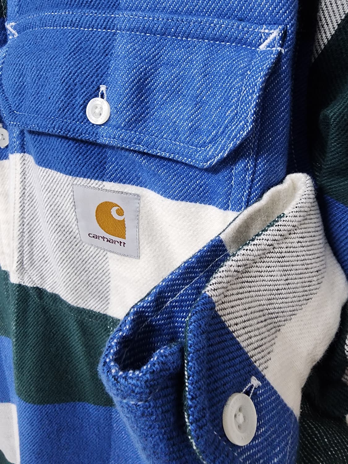 칼하트 겨울용 체크 셔츠 상품이미지5