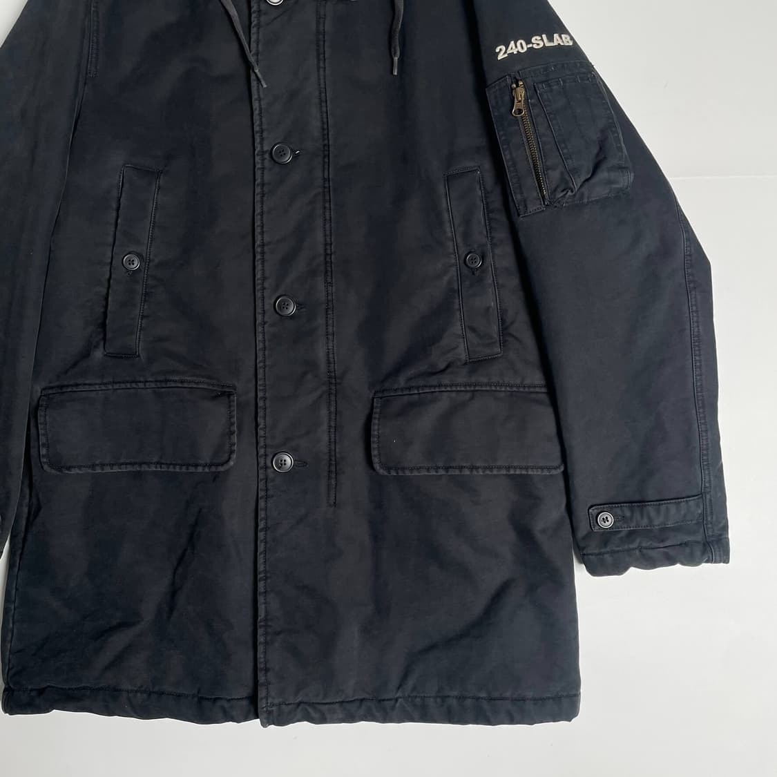 Diesel style lab 240-SLAB 헤비코튼 밀리터리 파카 상품이미지4